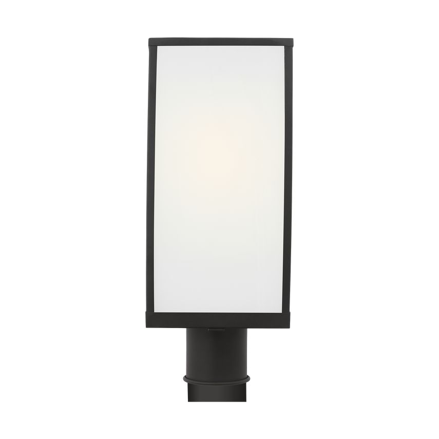 Visual Comfort Howell Medium Outdoor Post Lantern - Modern Aluminum Design