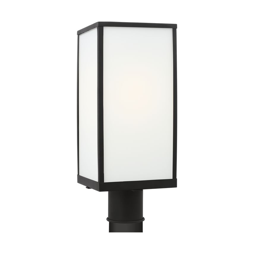 Visual Comfort Howell Medium Outdoor Post Lantern - Modern Aluminum Design