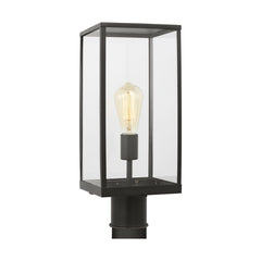 Visual Comfort Howell Medium Outdoor Post Lantern - Modern Aluminum Design