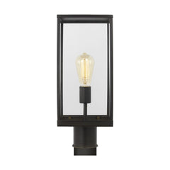 Visual Comfort Howell Medium Outdoor Post Lantern - Modern Aluminum Design