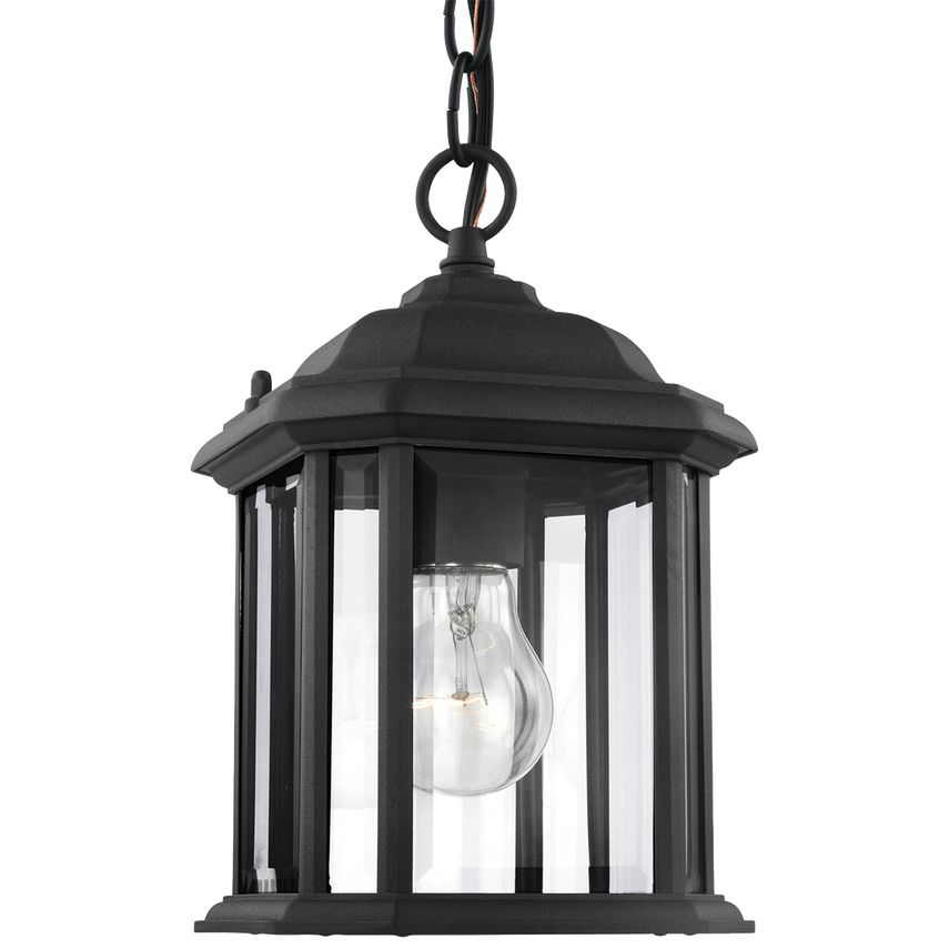 Visual Comfort-Kent 1 Light Outdoor Semi-Flush Convertible Pendant - Durable Die-Cast Aluminum for Harsh Weather