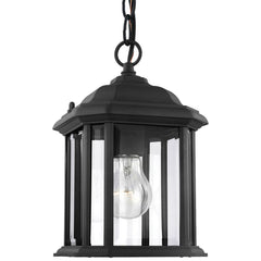 Visual Comfort-Kent 1 Light Outdoor Semi-Flush Convertible Pendant - Durable Die-Cast Aluminum for Harsh Weather